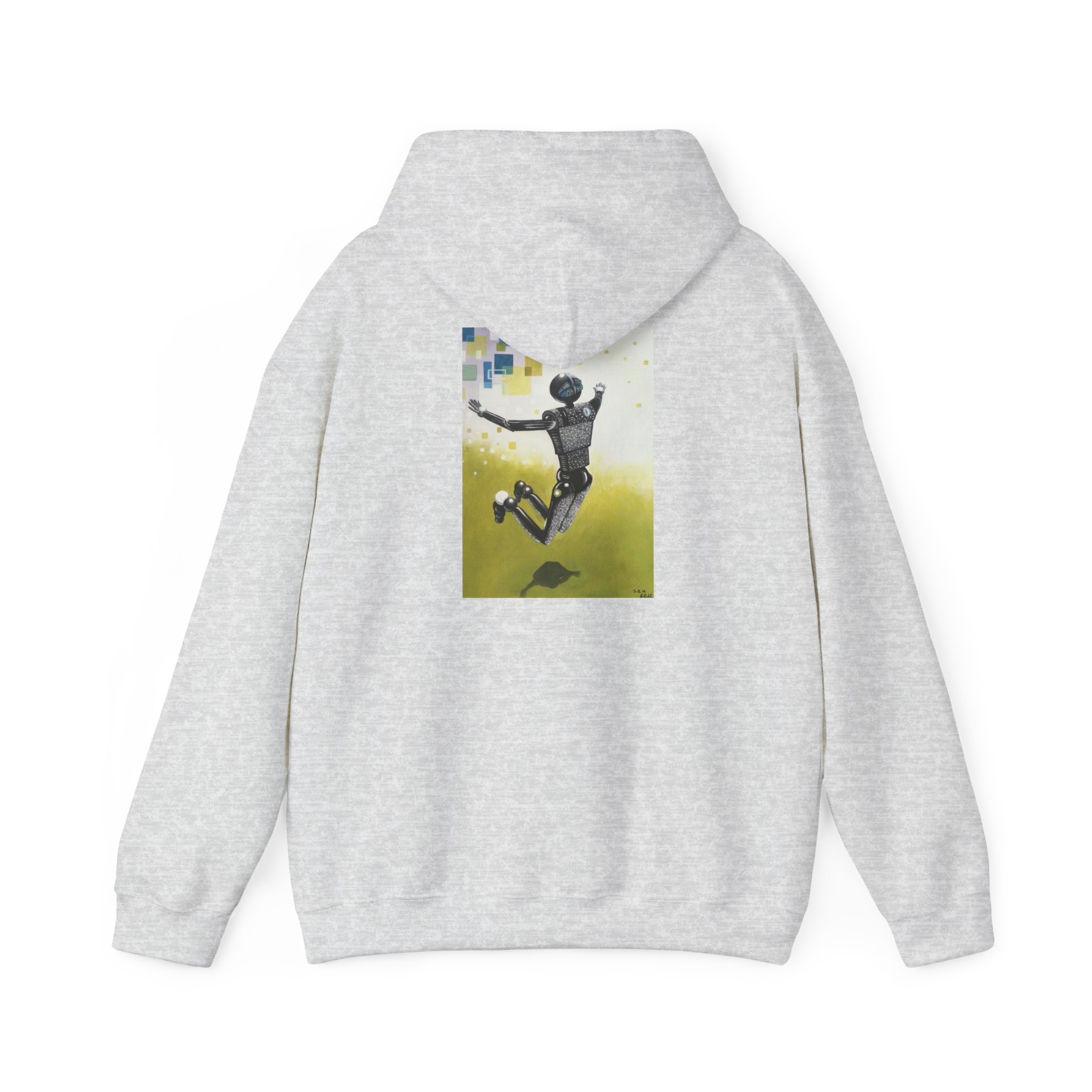Unisex Hooded Sweatshirt - Art Piece Title: Se-Me-R - Image 14