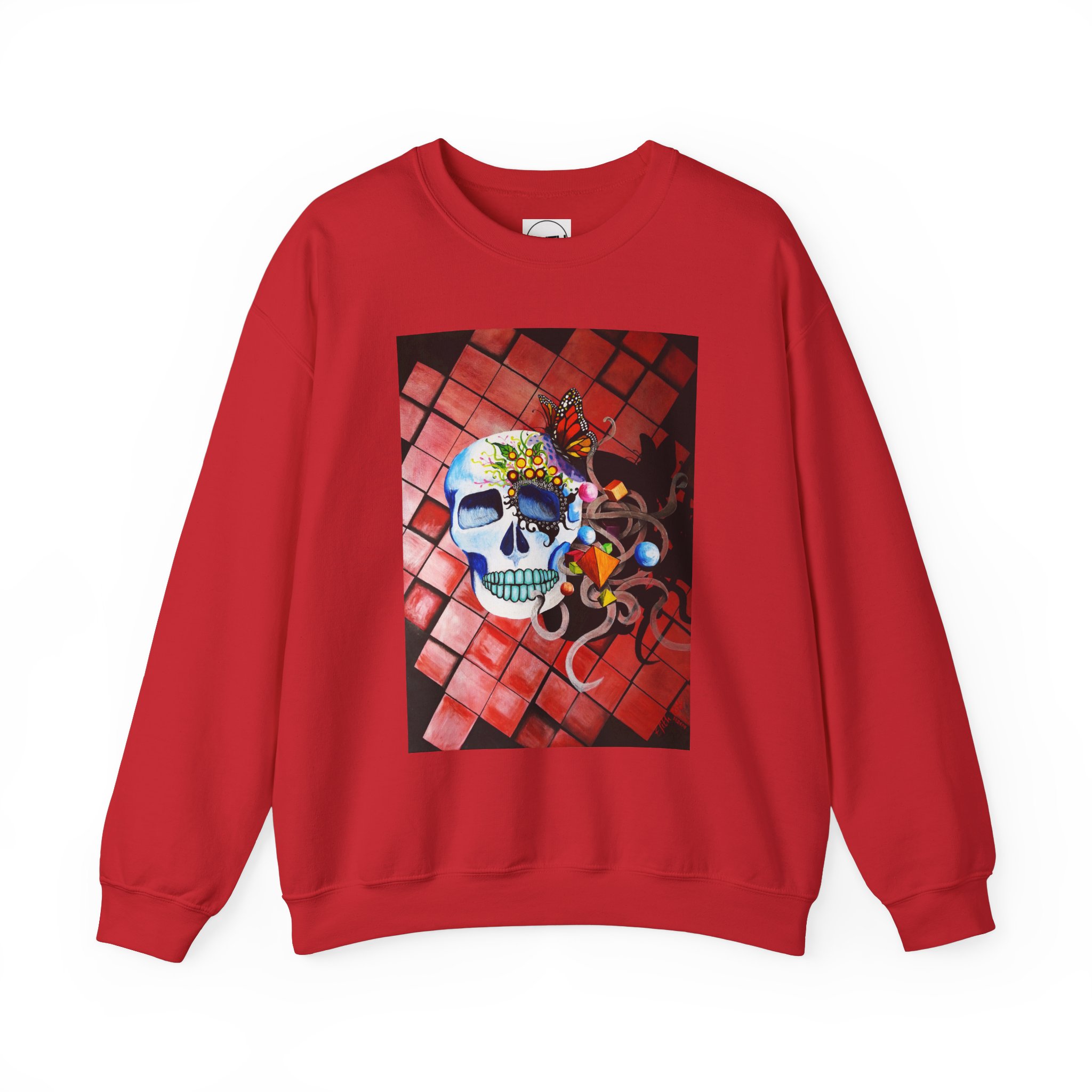 Unisex Crewneck Sweatshirt - Art Piece Title: Forever Fun - Image 25