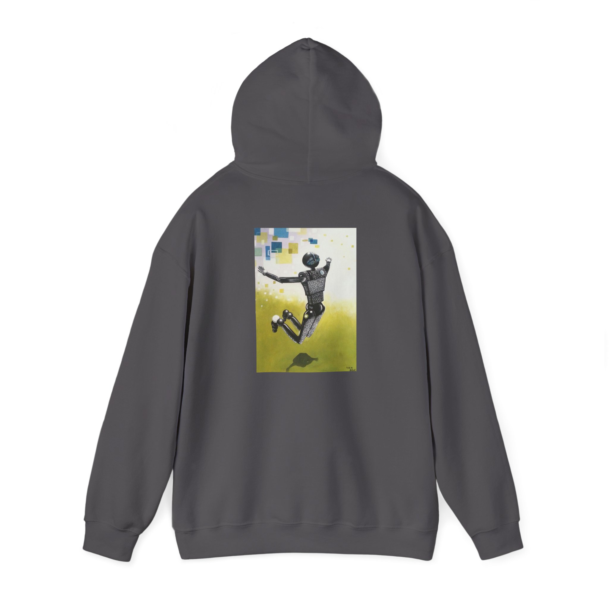 Unisex Hooded Sweatshirt - Art Piece Title: Se-Me-R - Image 27
