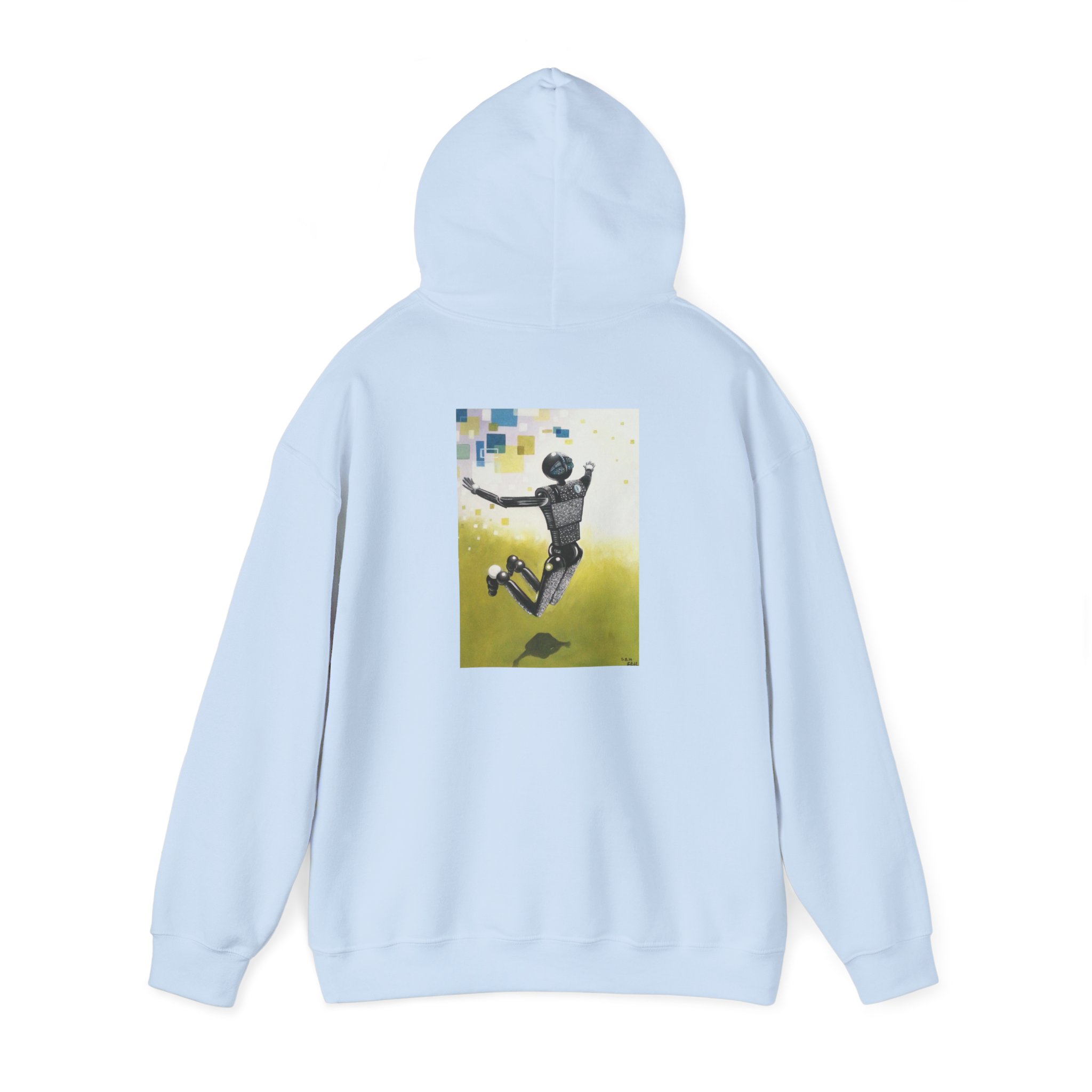 Unisex Hooded Sweatshirt - Art Piece Title: Se-Me-R - Image 23