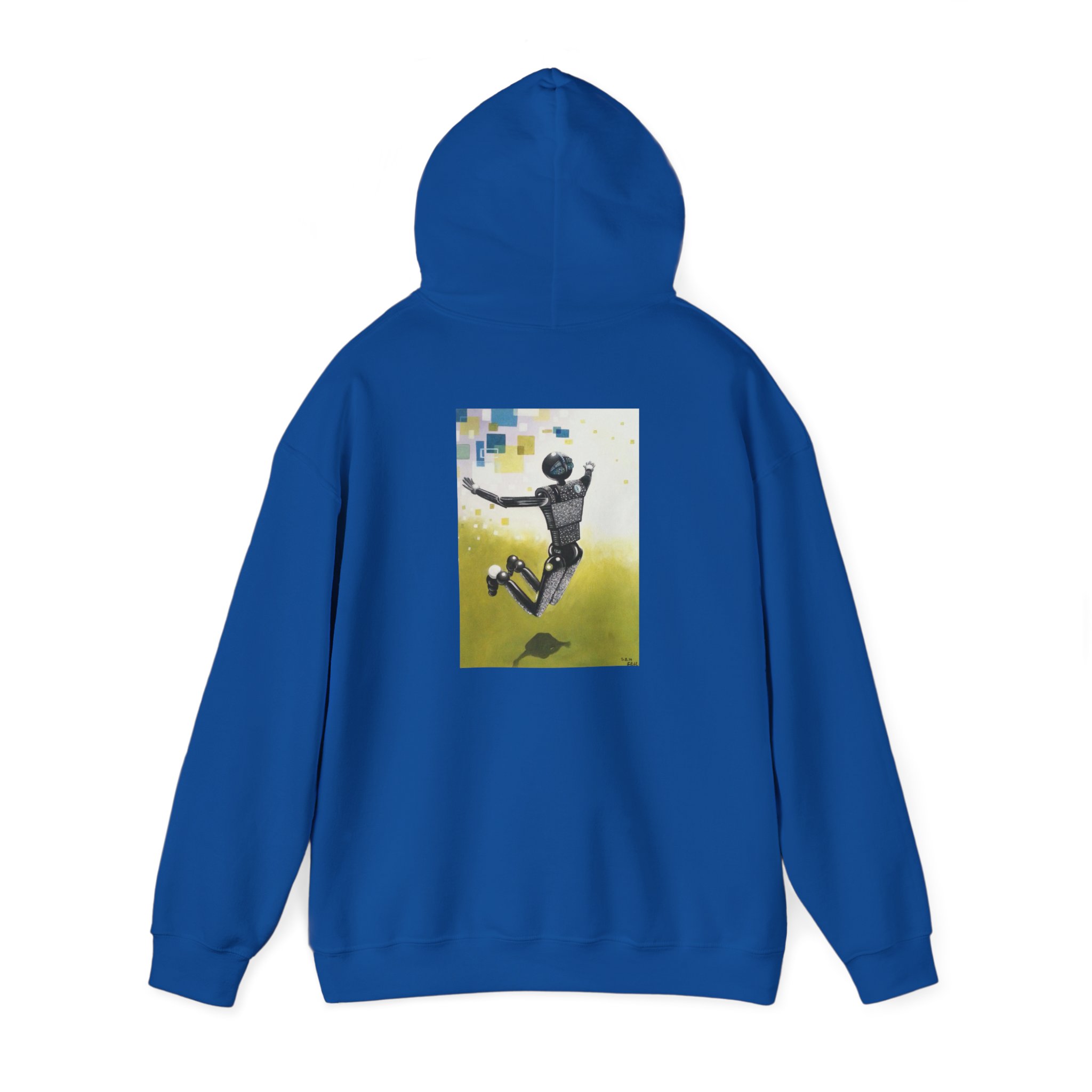 Unisex Hooded Sweatshirt - Art Piece Title: Se-Me-R - Image 31