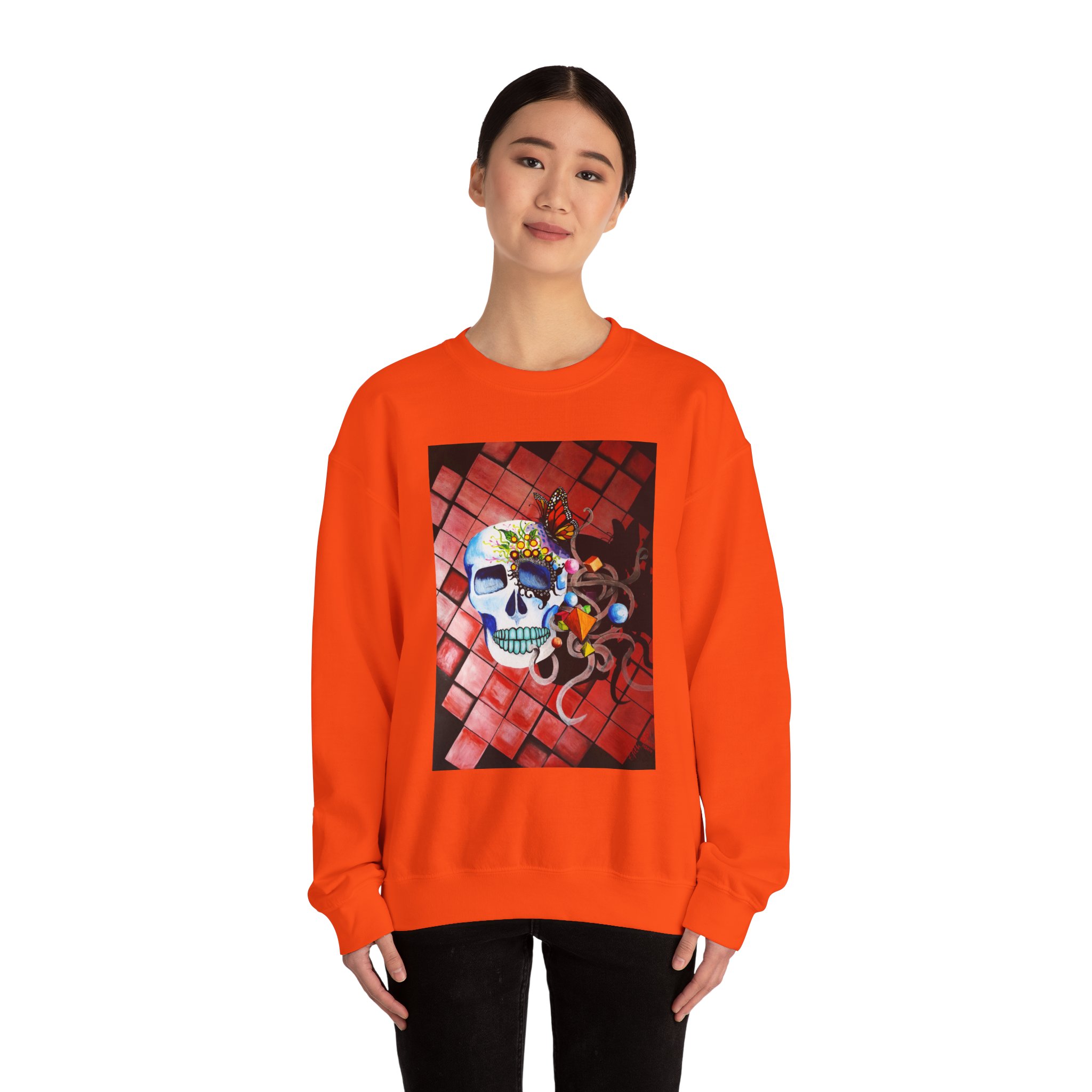 Unisex Crewneck Sweatshirt - Art Piece Title: Forever Fun - Image 20