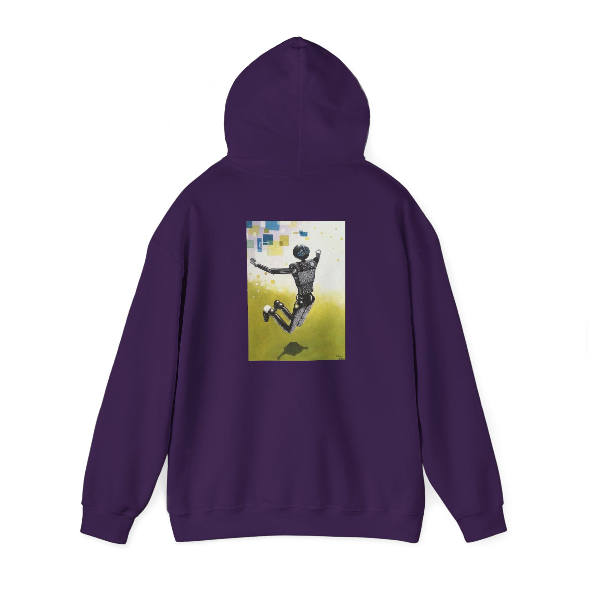 Unisex Hooded Sweatshirt - Art Piece Title: Se-Me-R - Image 39