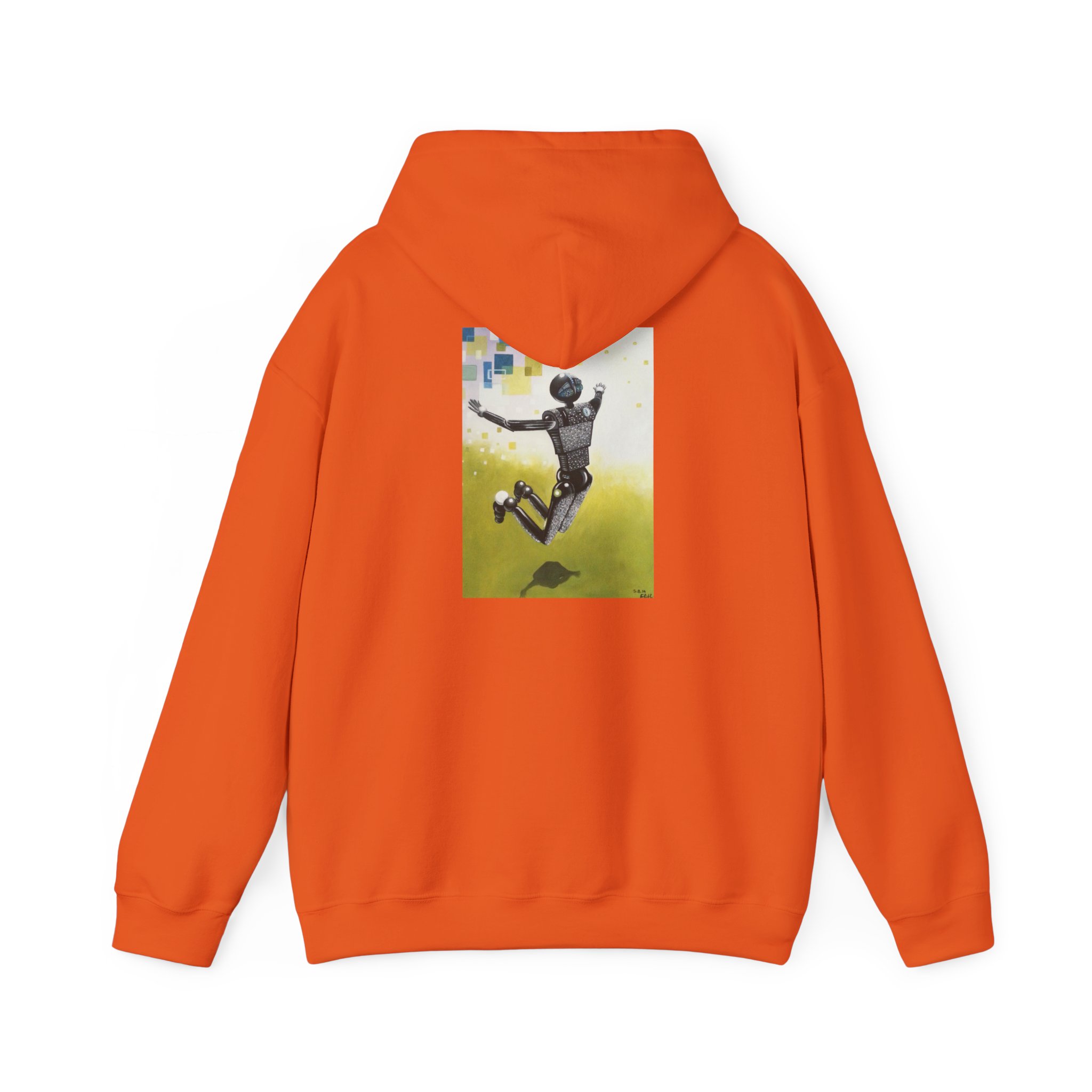 Unisex Hooded Sweatshirt - Art Piece Title: Se-Me-R - Image 18