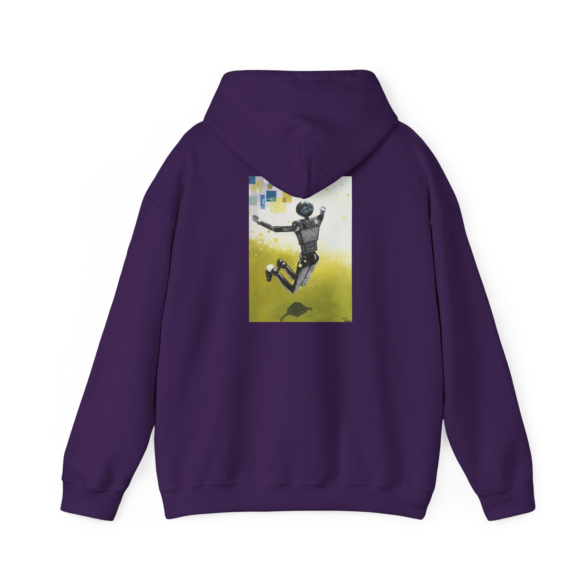Unisex Hooded Sweatshirt - Art Piece Title: Se-Me-R - Image 38