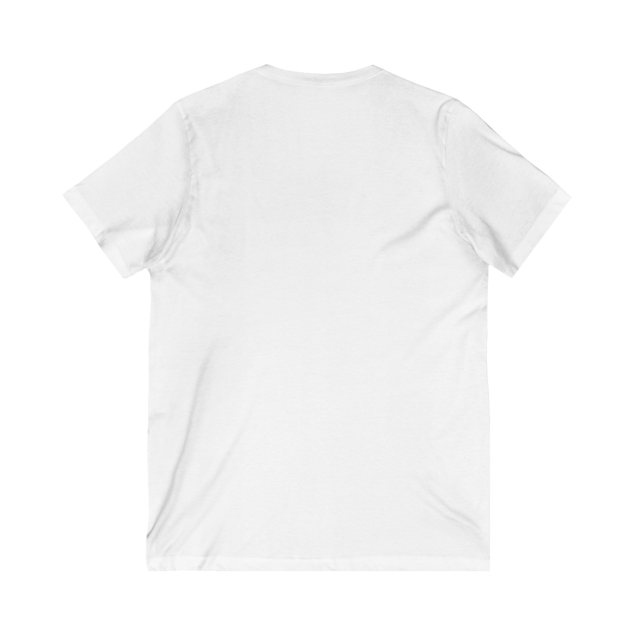 Unisex Jersey Short Sleeve V-Neck Tee - Art Piece Title: Soul - Image 4