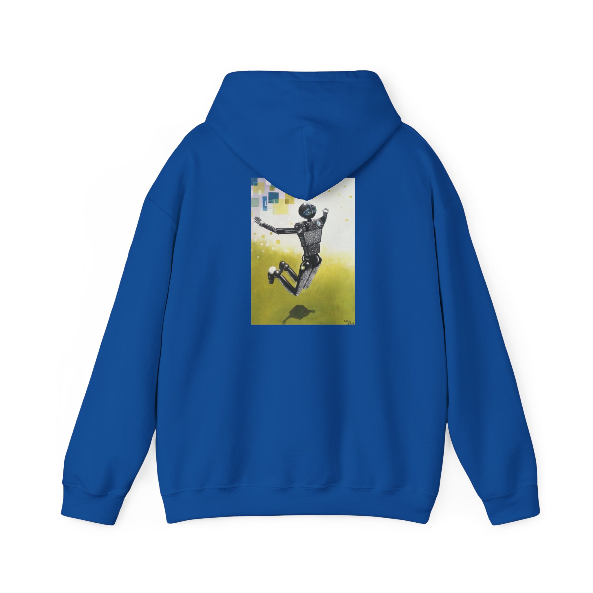 Unisex Hooded Sweatshirt - Art Piece Title: Se-Me-R - Image 30