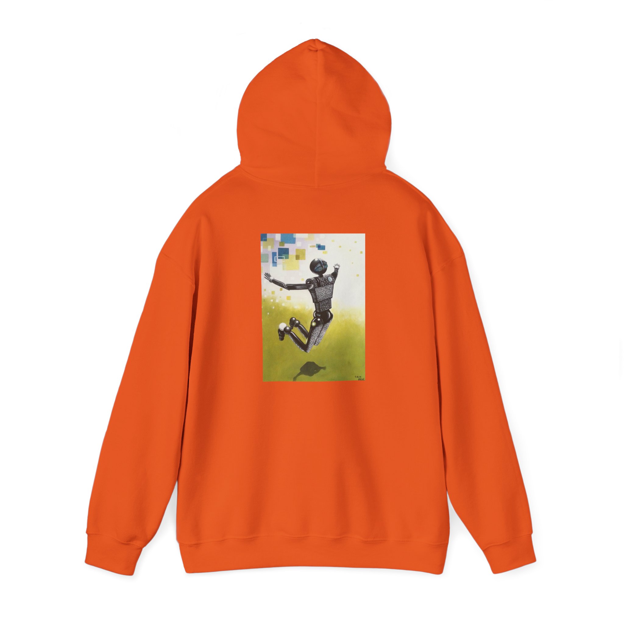 Unisex Hooded Sweatshirt - Art Piece Title: Se-Me-R - Image 19