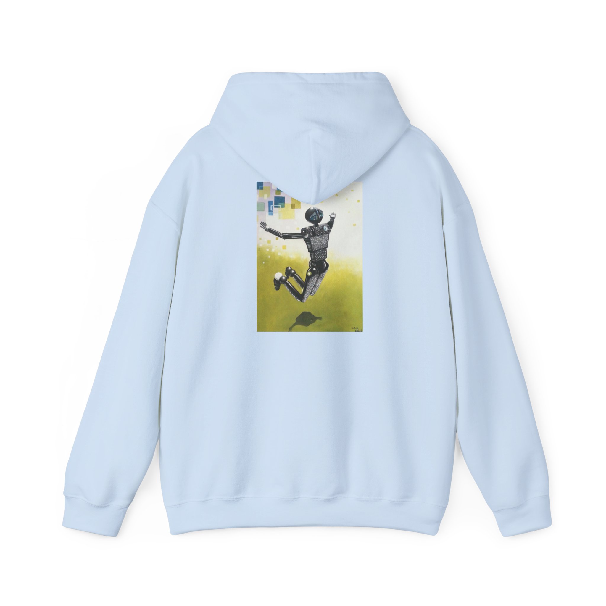 Unisex Hooded Sweatshirt - Art Piece Title: Se-Me-R - Image 22