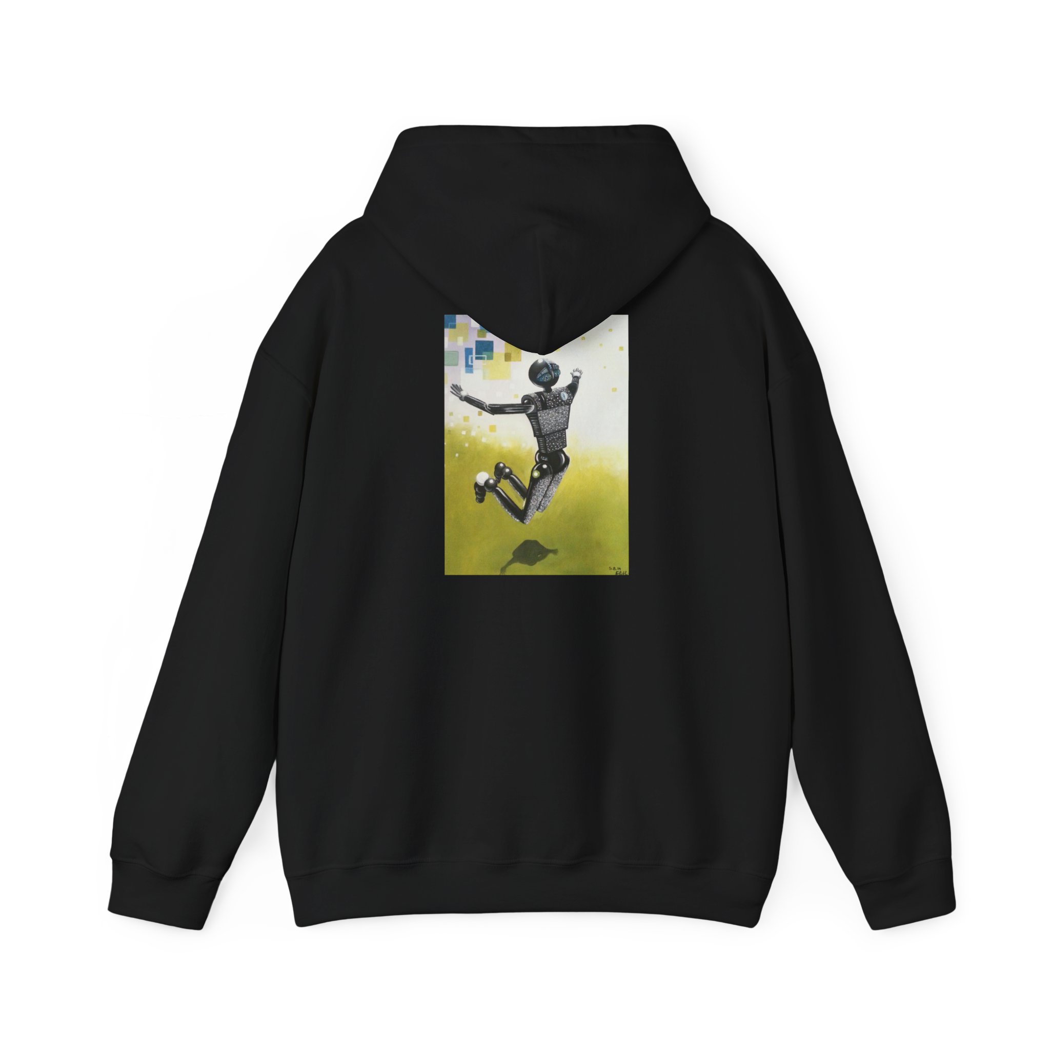 Unisex Hooded Sweatshirt - Art Piece Title: Se-Me-R