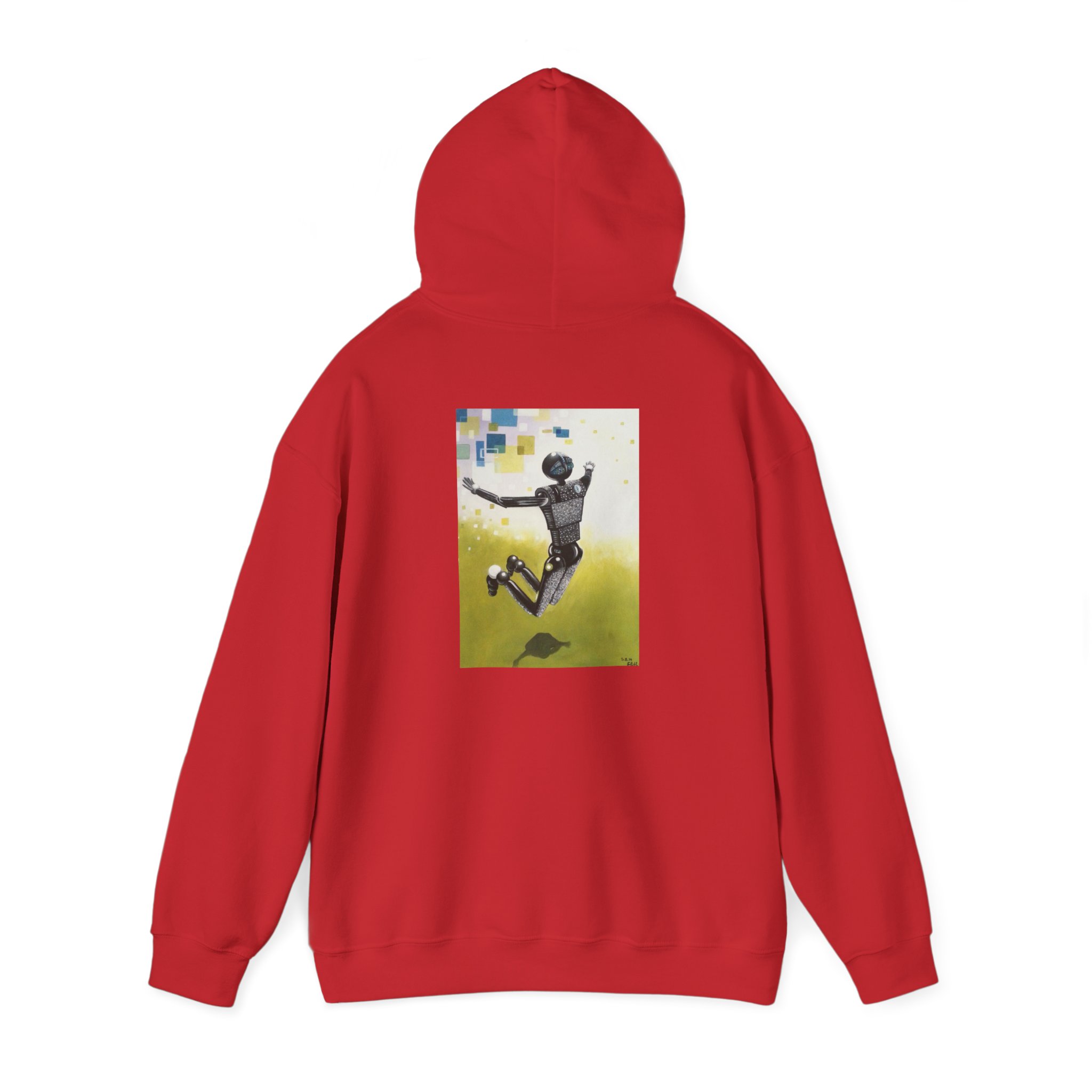 Unisex Hooded Sweatshirt - Art Piece Title: Se-Me-R - Image 47