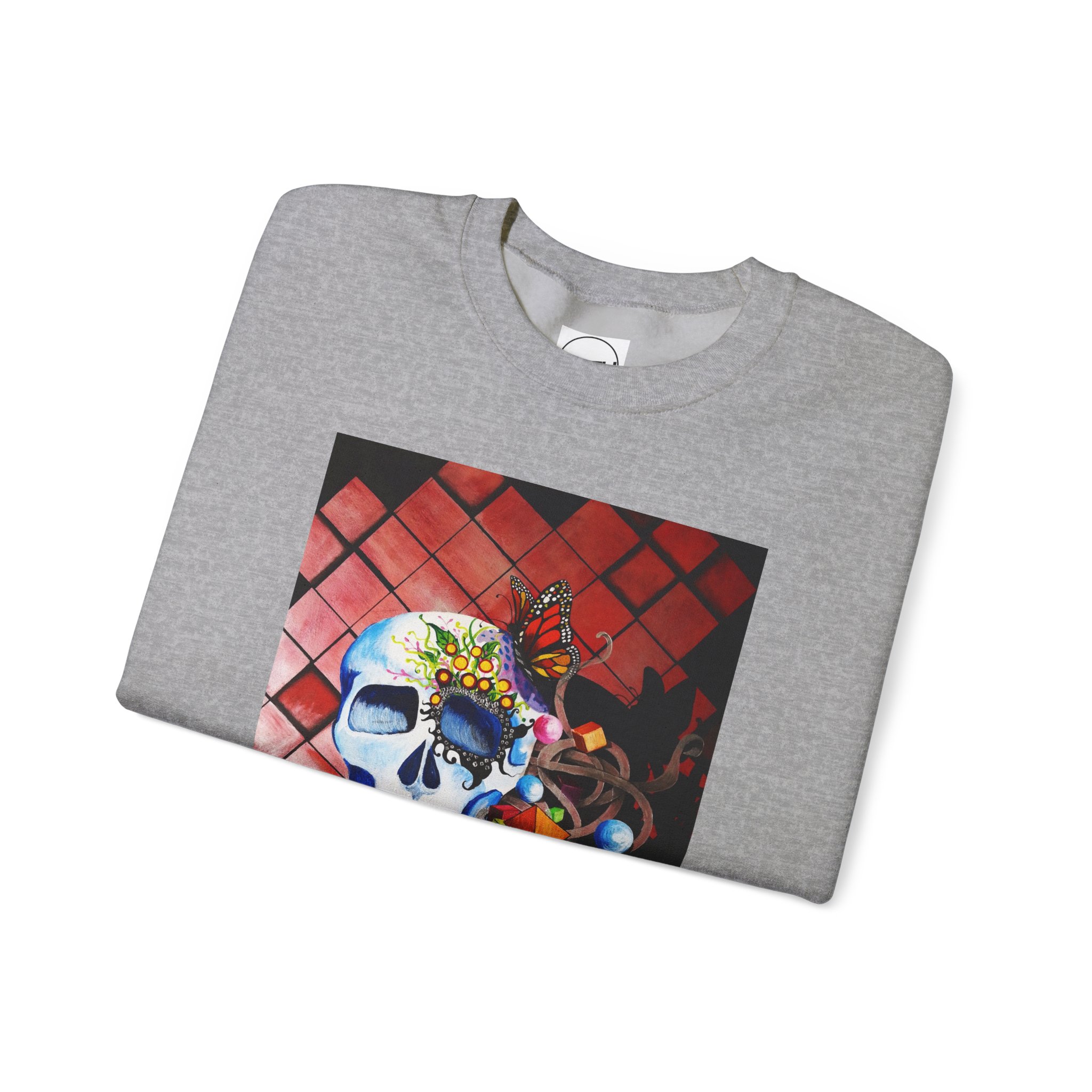 Unisex Crewneck Sweatshirt - Art Piece Title: Forever Fun - Image 23