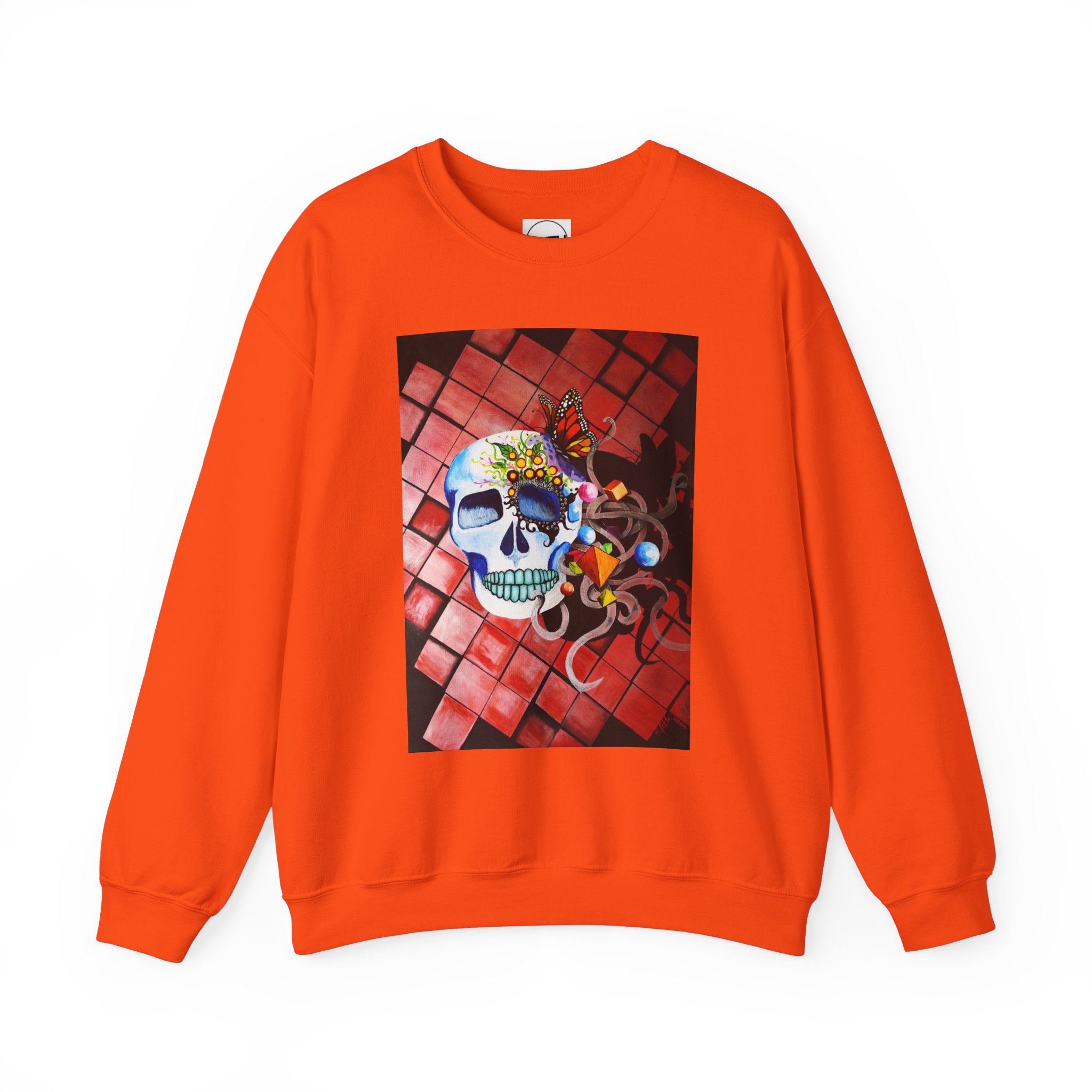 Unisex Crewneck Sweatshirt - Art Piece Title: Forever Fun - Image 17