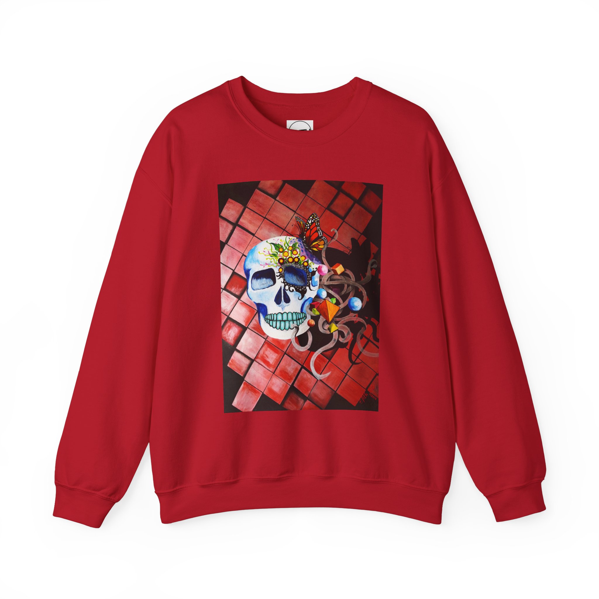 Unisex Crewneck Sweatshirt - Art Piece Title: Forever Fun - Image 29